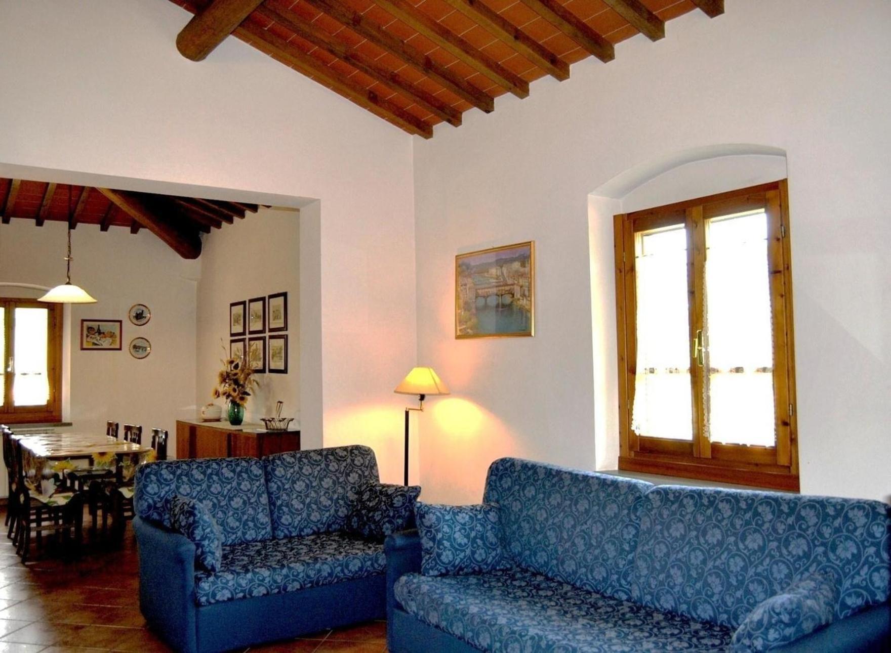 Charmantes Ferienhaus In Piani Della Rugginosa Mit Grossem Garten Reggello Extérieur photo
