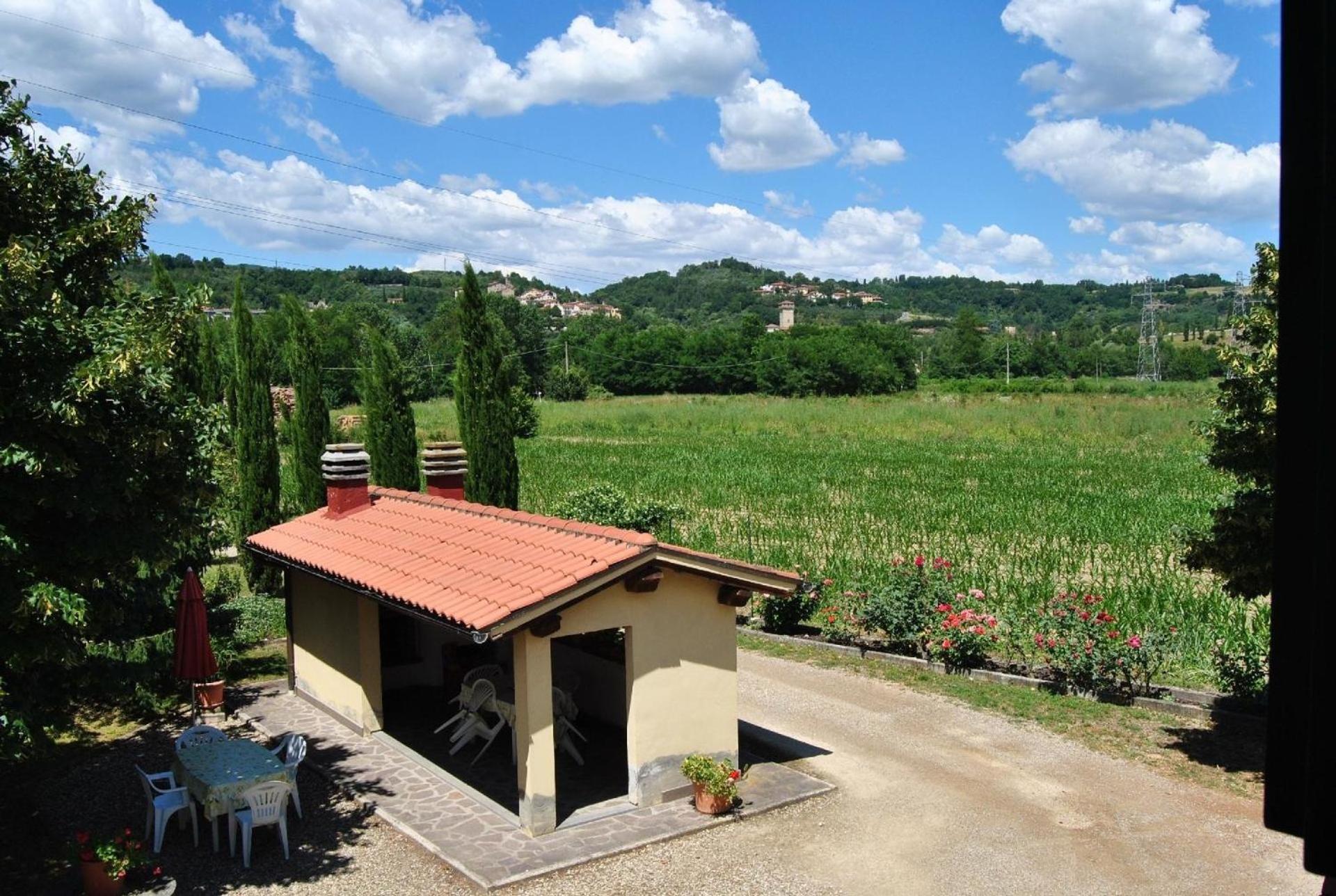 Charmantes Ferienhaus In Piani Della Rugginosa Mit Grossem Garten Reggello Extérieur photo
